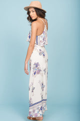 Monday cutout Maxi Dress Purple